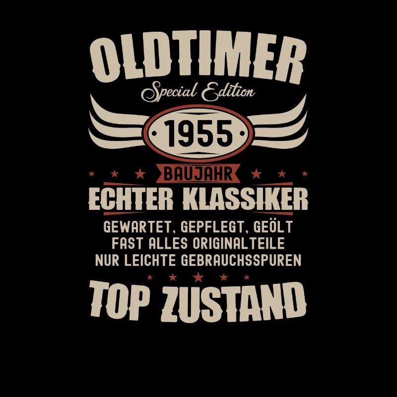 69. Geburtstag 69 Jahre Oldtimer Geschenk 1955