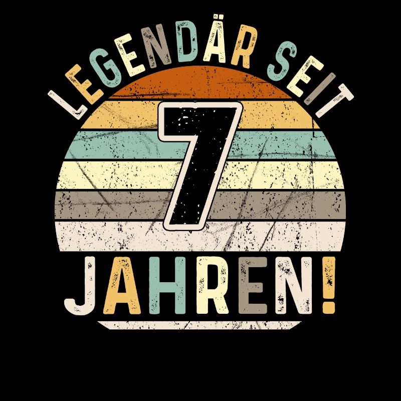 7 Jahre Geschenk 7. Geburtstag Junge Mädchen