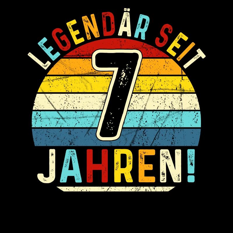 7 Jahre Geschenk 7. Geburtstag Junge Mädchen