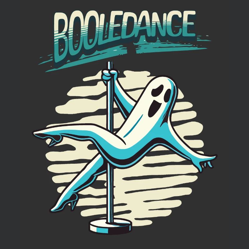 Danse booléenne drôle disant Pole Dance Ghost