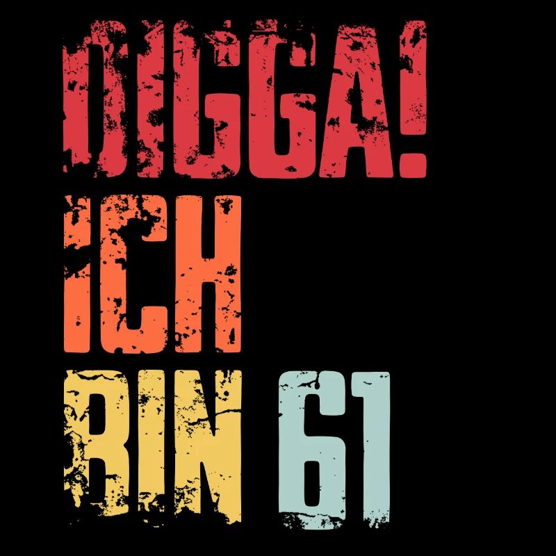 61. Geburtstag 61 Jahre Geschenk Spruch
