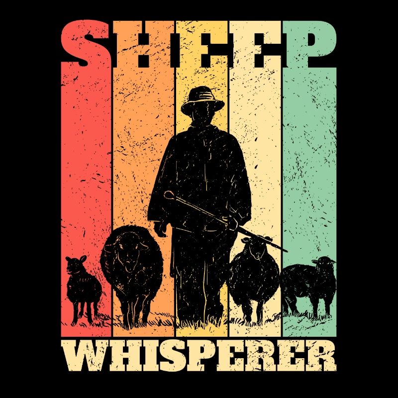 Sheep Whisperer Schafhirte Hirte Schafflüsterer