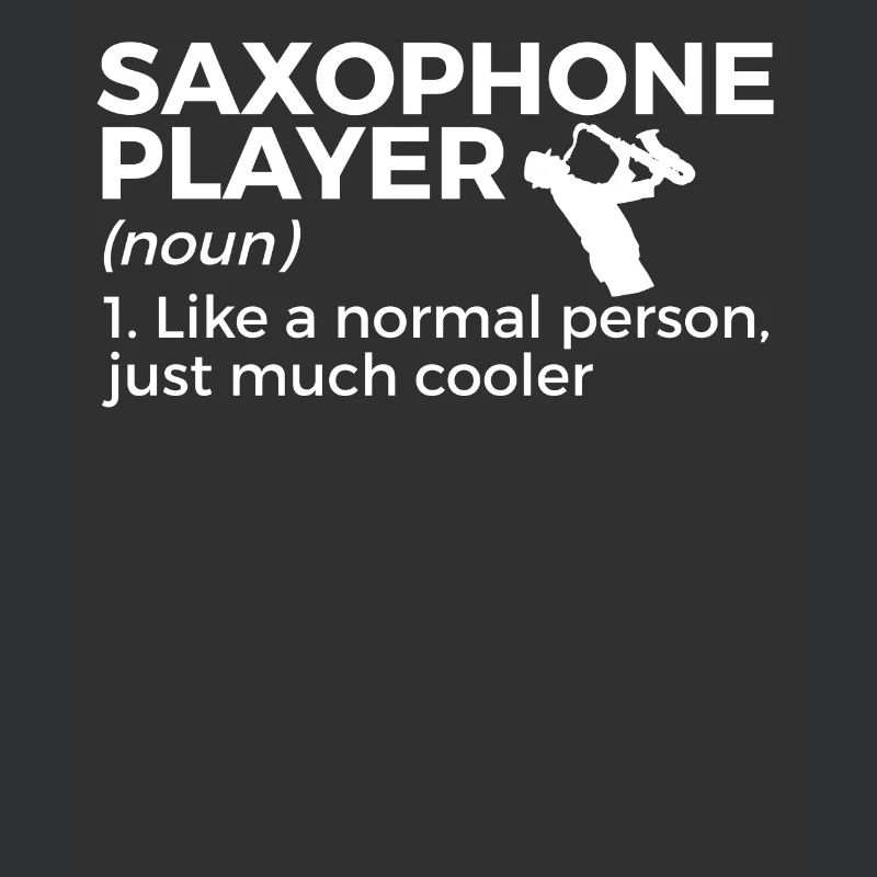 Saxophone Musiker Blasmusik