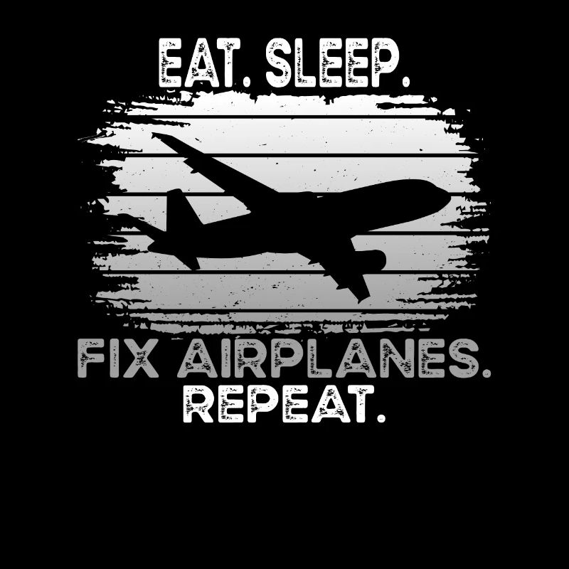 Mechaniker Fix Airplanes