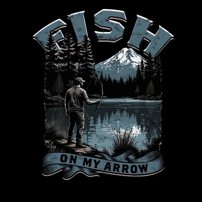 Bogenfischer Bogenfischen Fish On My Arrow