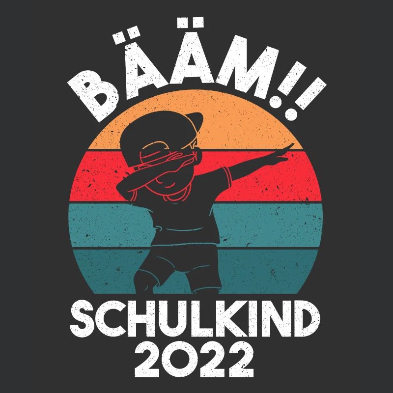 Schulkind 2022 Dabbing Schüler Bääm Einschulung