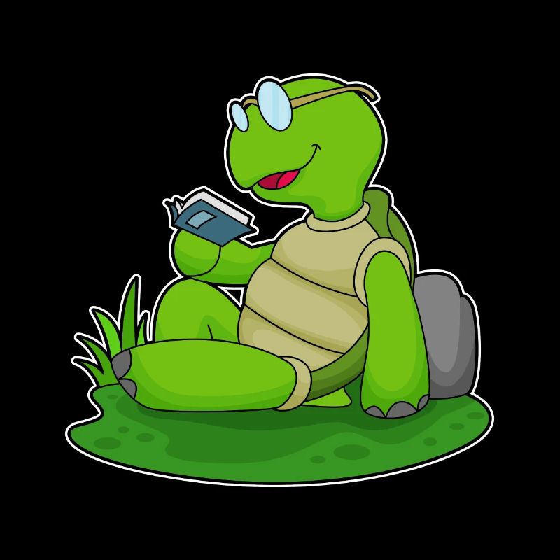 Turtle Read Book