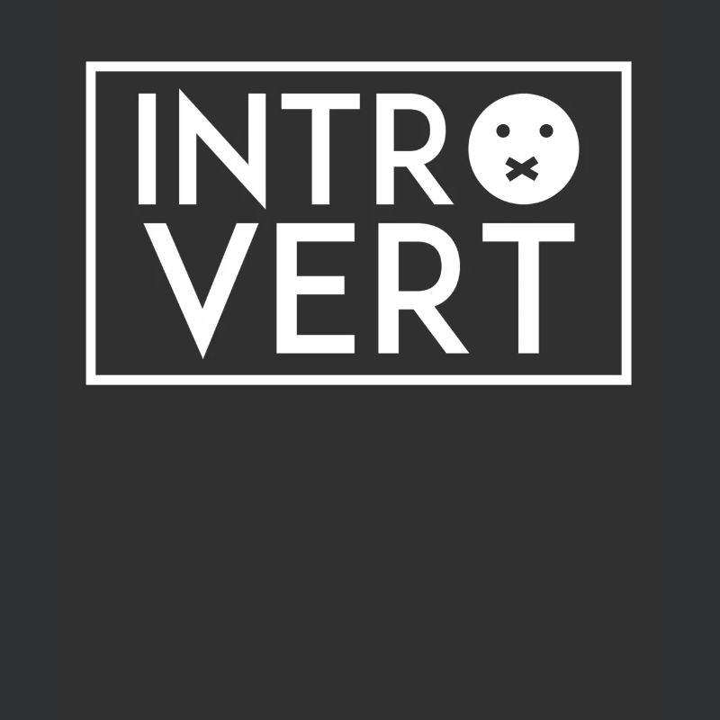 Introvertiert Introvertierter Schüchtern Sarkasmus