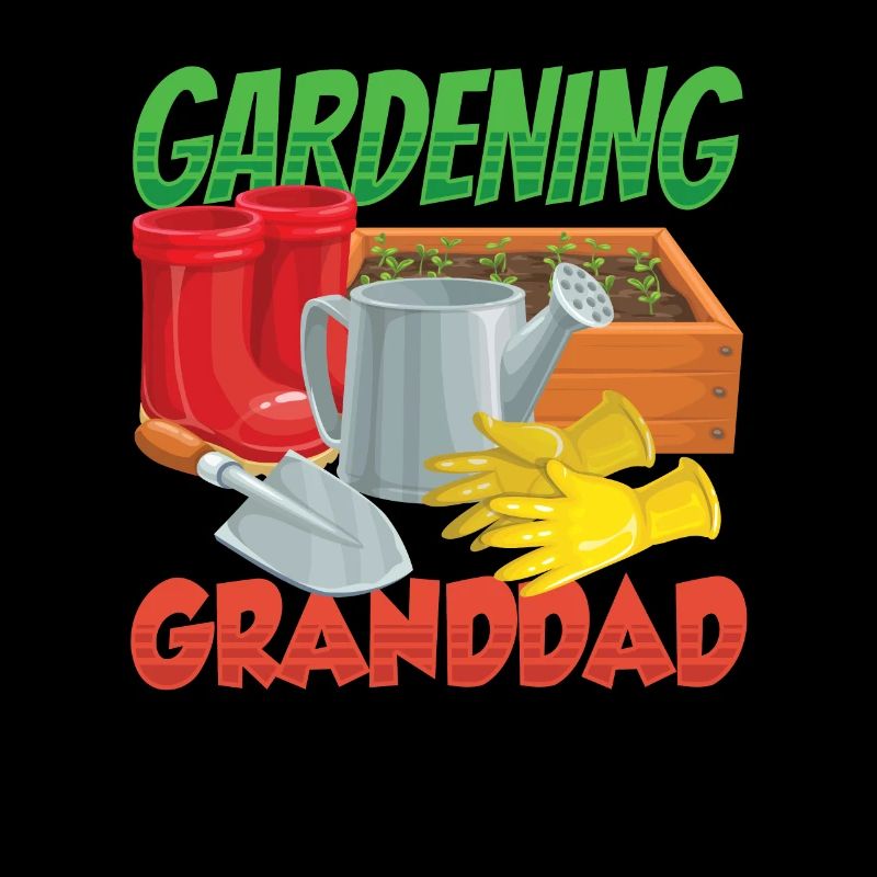Gartenarbeit Großvater Gärtner Garten Opa