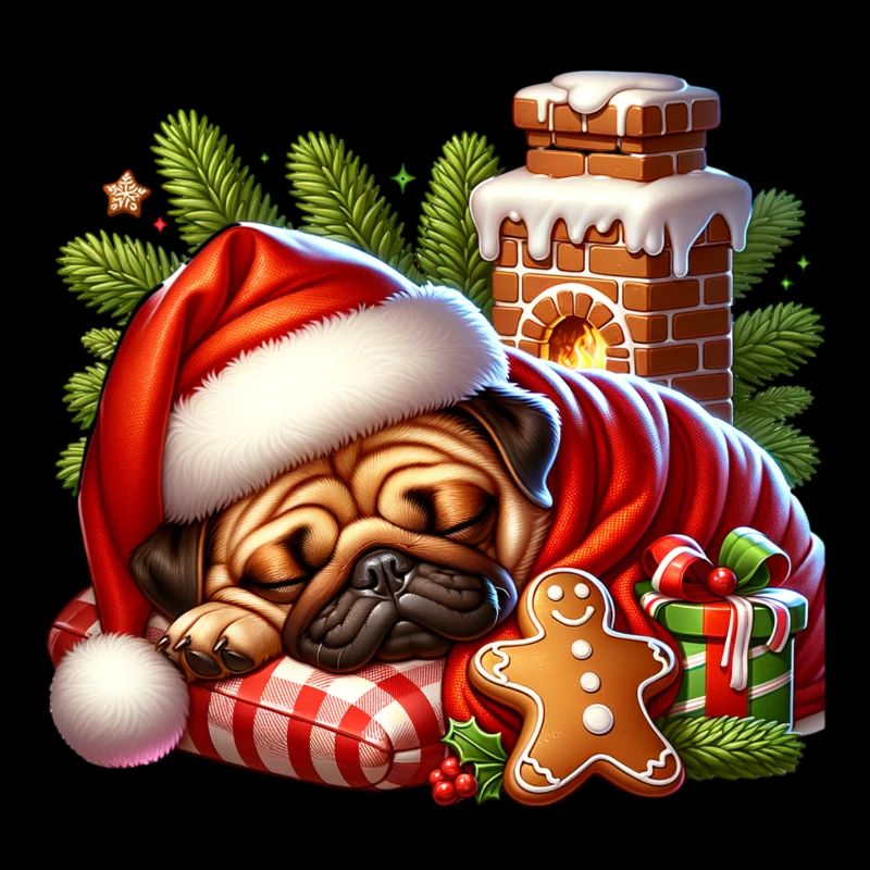 Mops Schläft