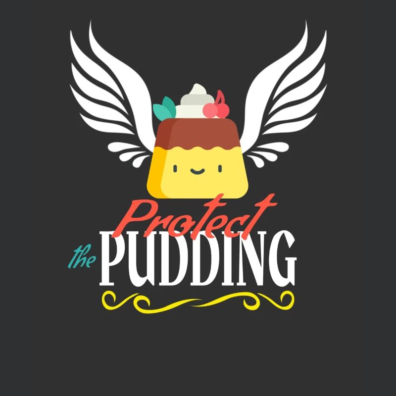 Protect The Pudding Christmas Funny Candy Sarcasm