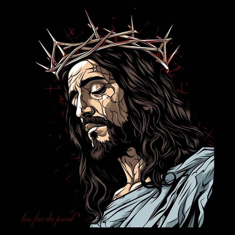 SAVIOR JESUS CROWN OF THORNS