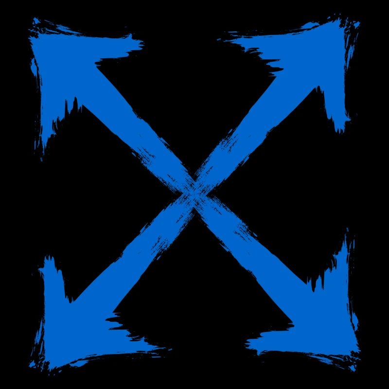 Blauer Pfeil