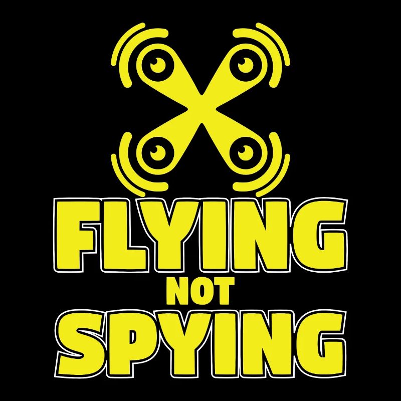 Drone Flying Not Spying