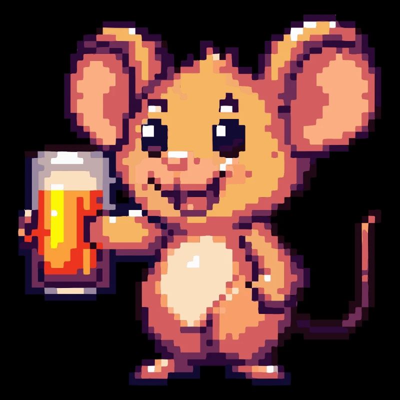 Mouse Pixel Beer