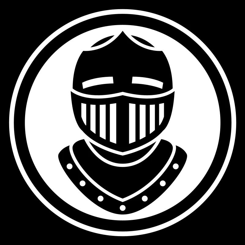 Casque de chevalier
