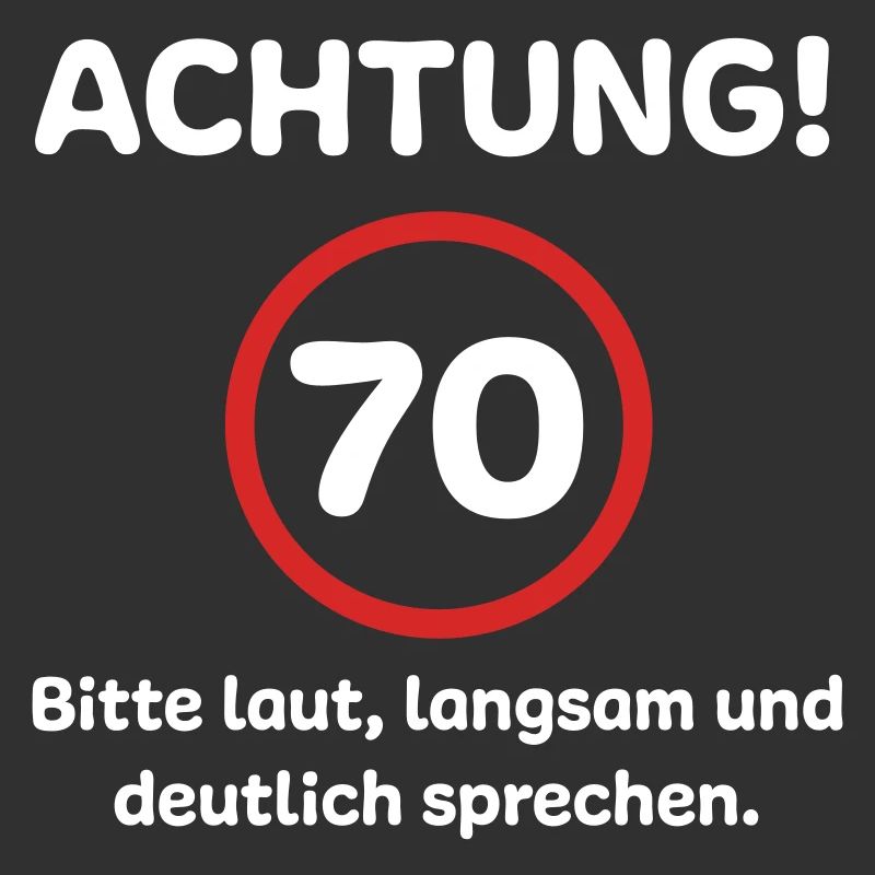 70. Geburtstag Geschenkidee