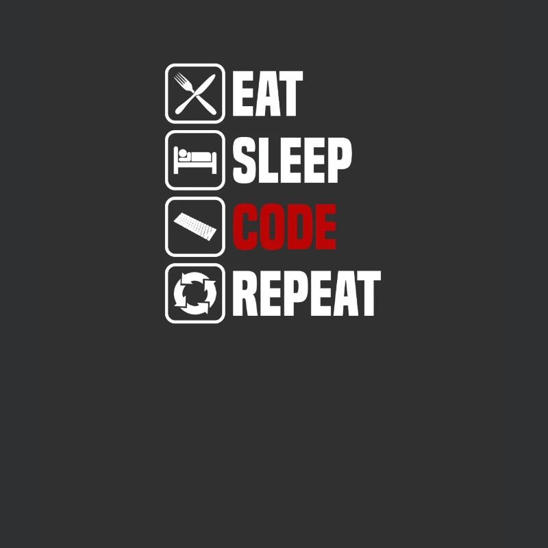 Manger, dormir, programmer, répéter