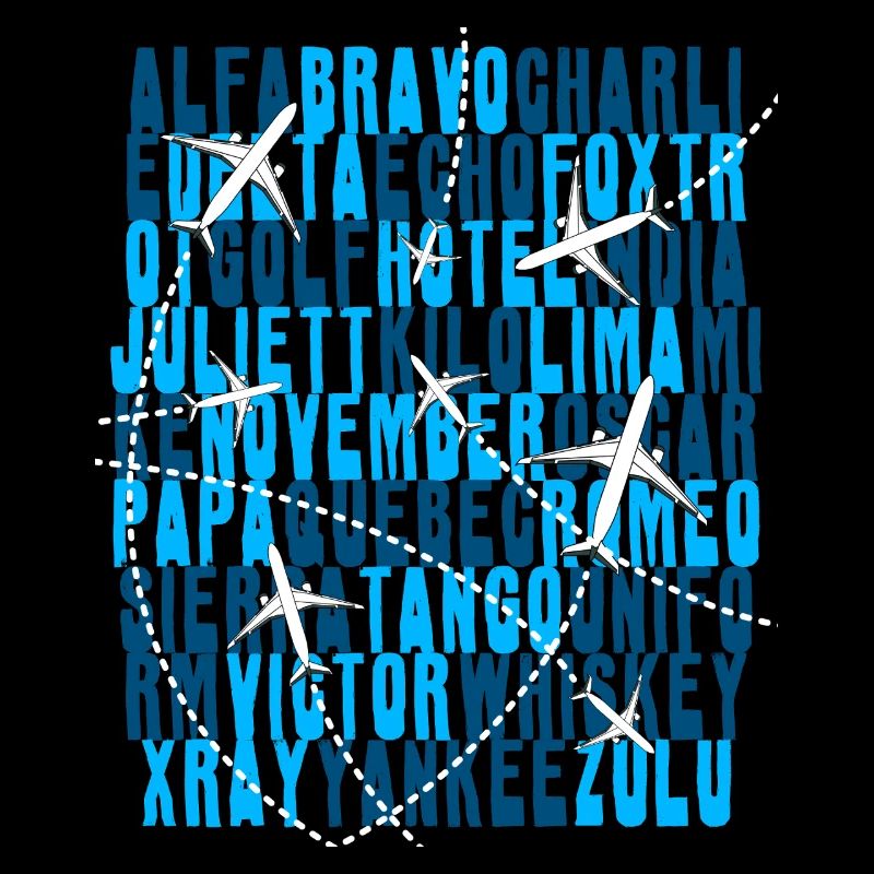 Pilot Aviation Alphabet Air Traffic Controller Airplane
