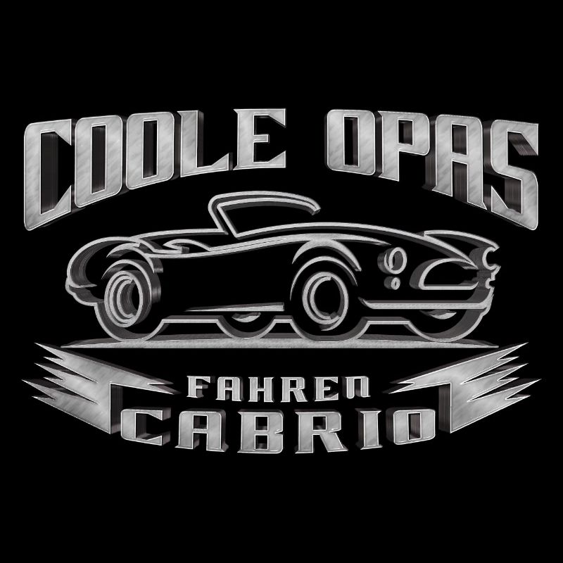 Coole Opas Cabrio