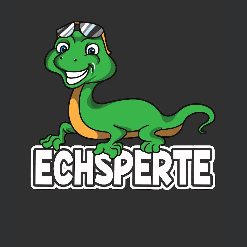 Echsperte Echse Reptilien Eidechse Experte Spruch
