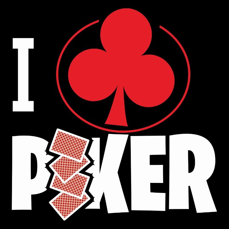 Ich Liebe Poker Mit Herz-Symbol