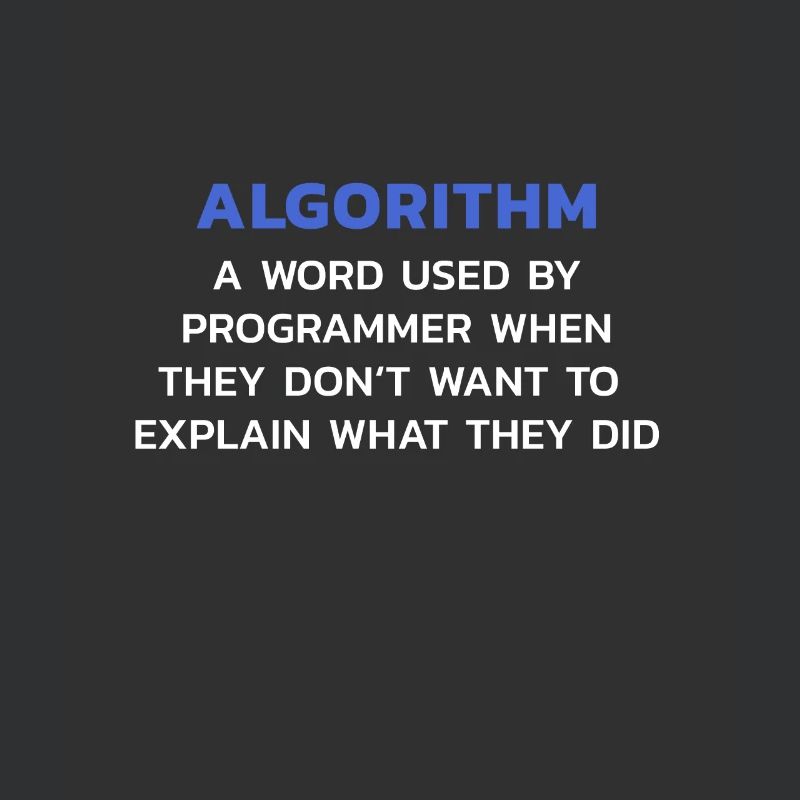 Programmeur d'algorithme informatique T-shirt