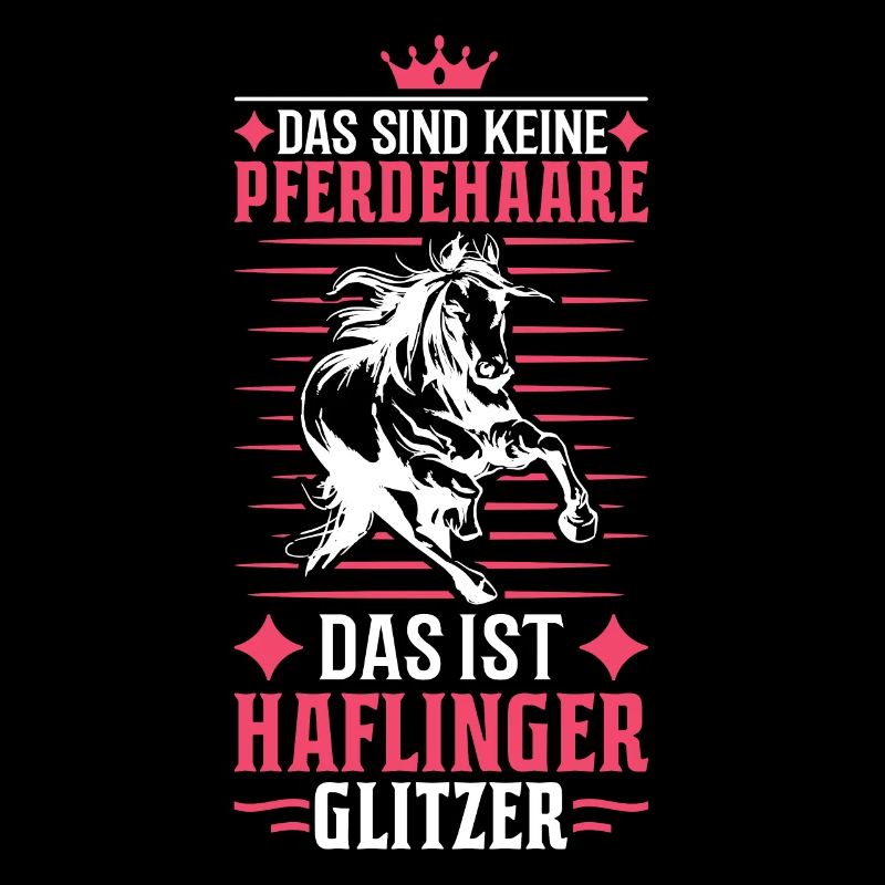 Haflinger Glitzer Pferd Reiterin Pferdemädchen