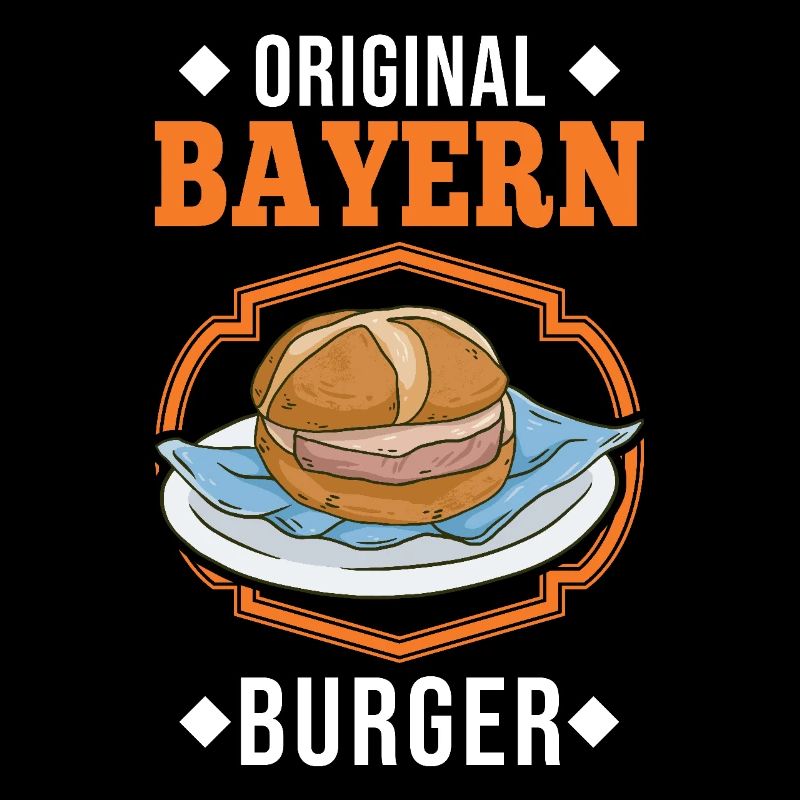 Original Bayern Burger Leberkas Leberkäse