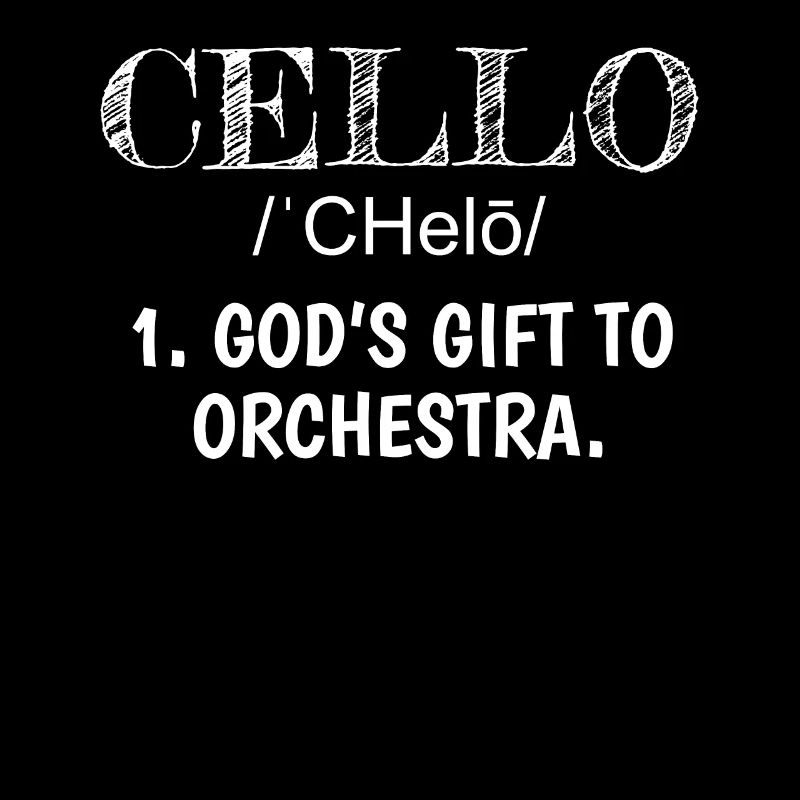 Definition von Cello Cellist Geschenkidee Cello Player