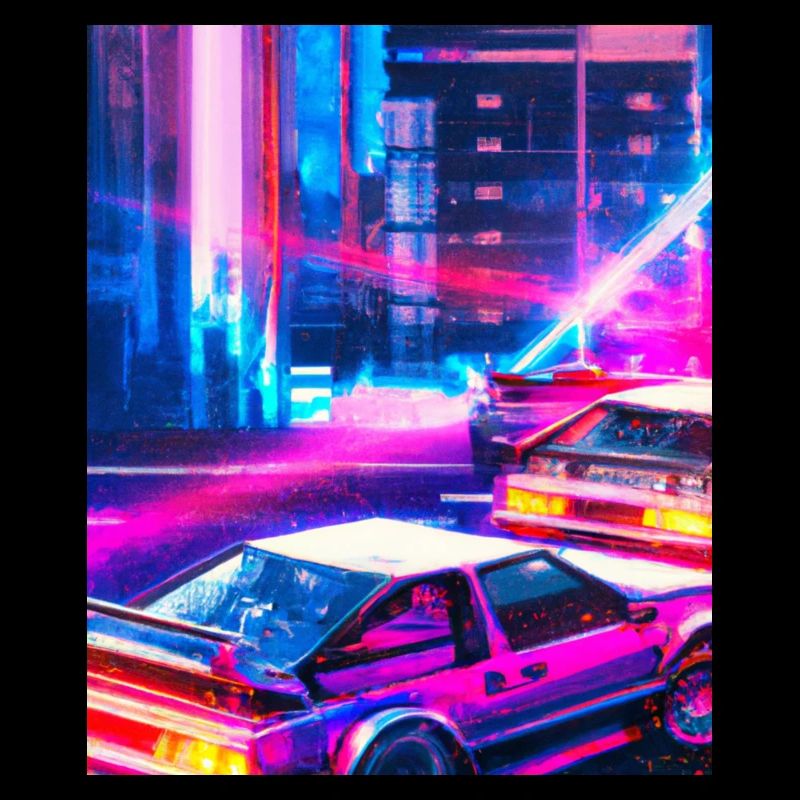 Vaporwave Aesthetic Synthwave City