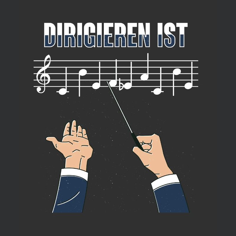 Dirigieren Ist Chefsache Dirigent Chor Geschenk