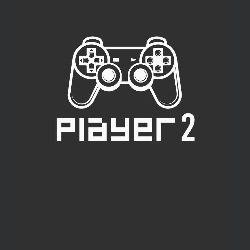 Player 2 - Partnerlook Zocker Gamer - Geschenk -