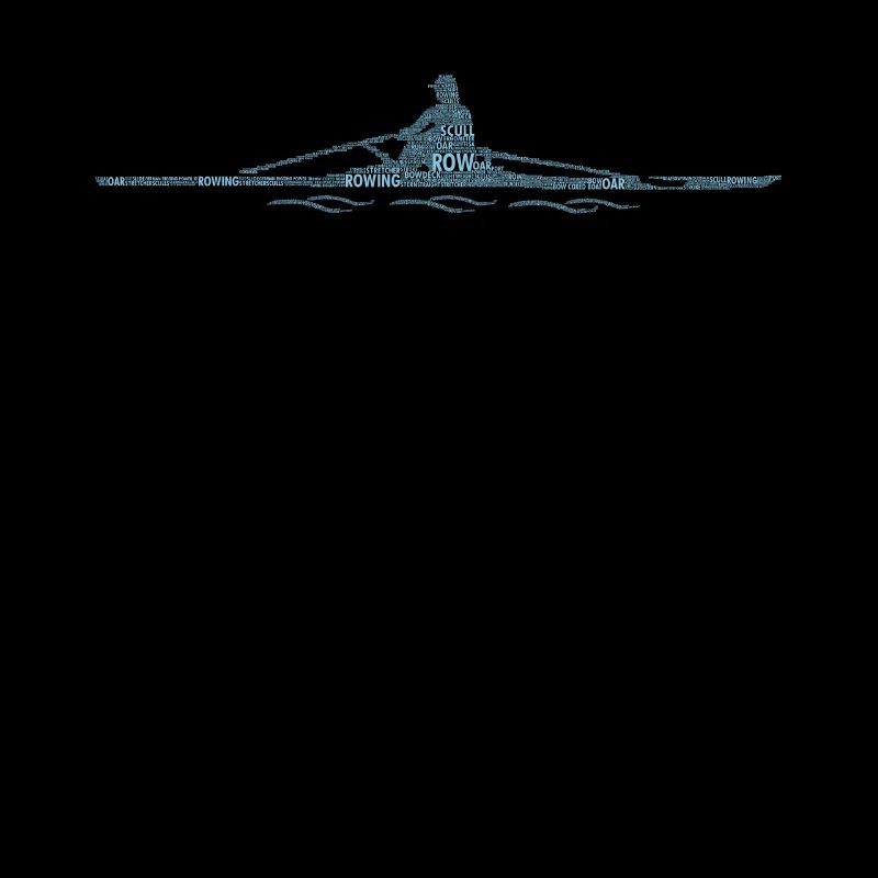Rudern Rowing Wordart