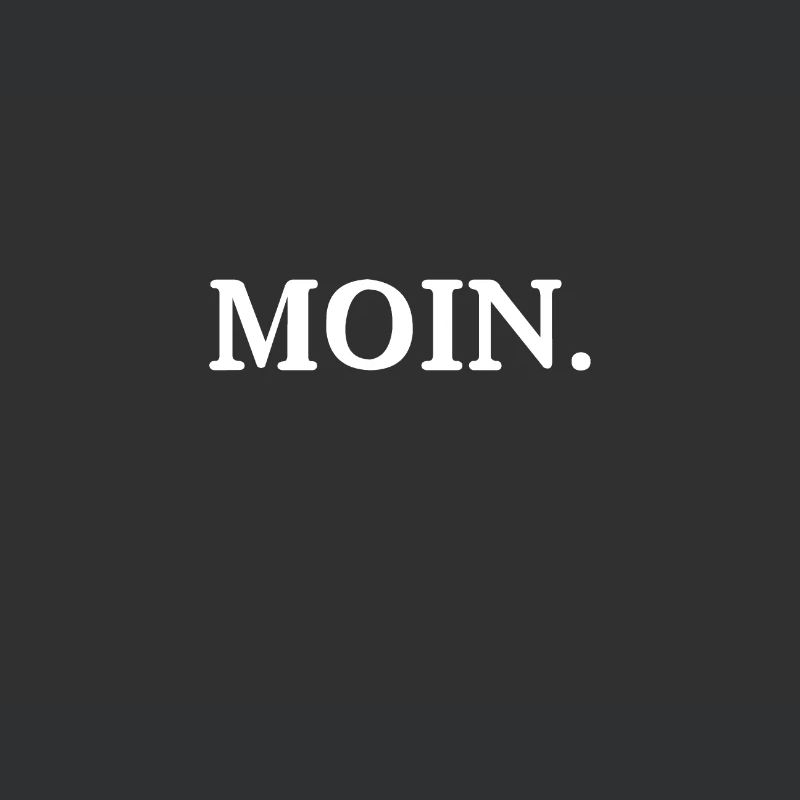 Dialecte drôle Moin Hello