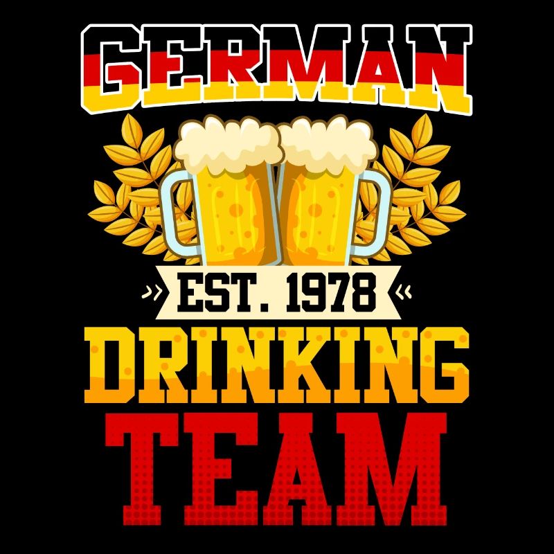 German Drinking Team Biertrinker Deutschland