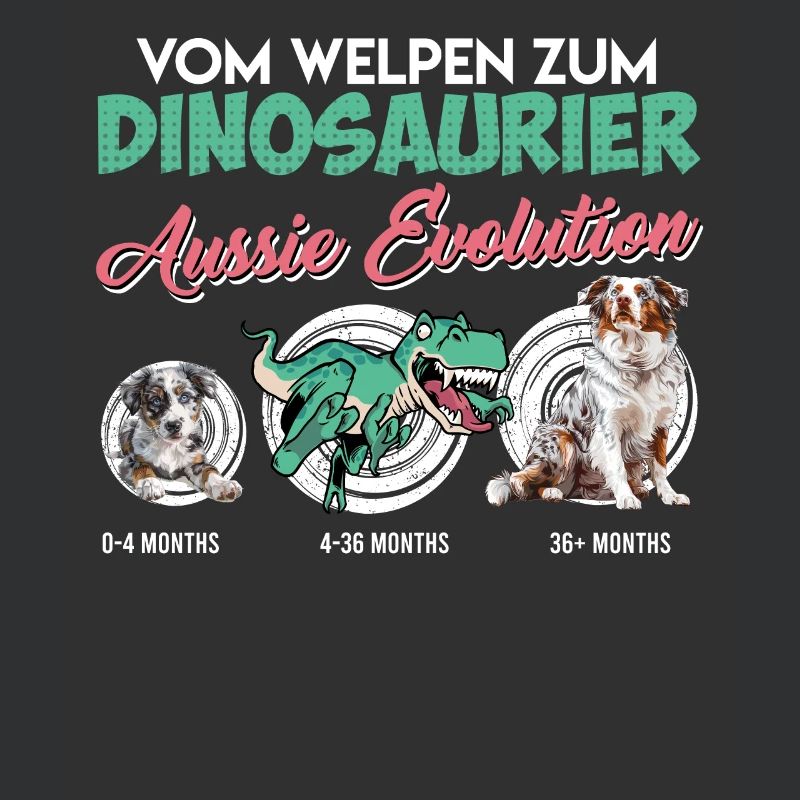 Aussie VOM WELPEN ZUM DINOSAURER AUSSIE EVOLUTION