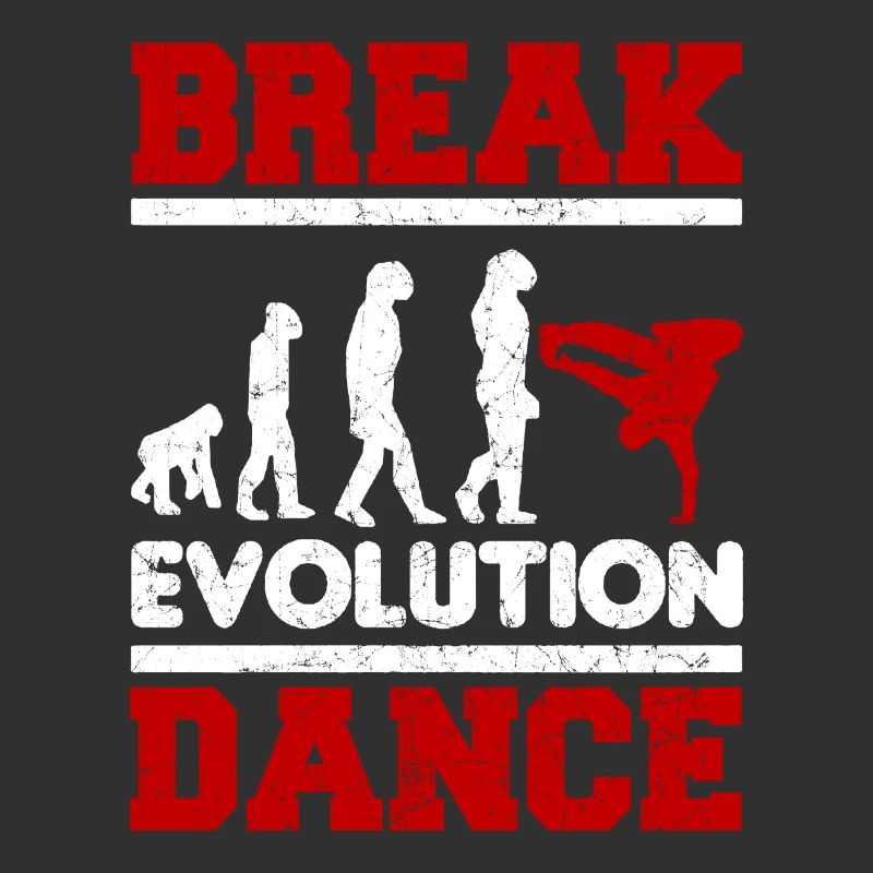 Breakdancing Evolution Breakdance BBoy Tänzer