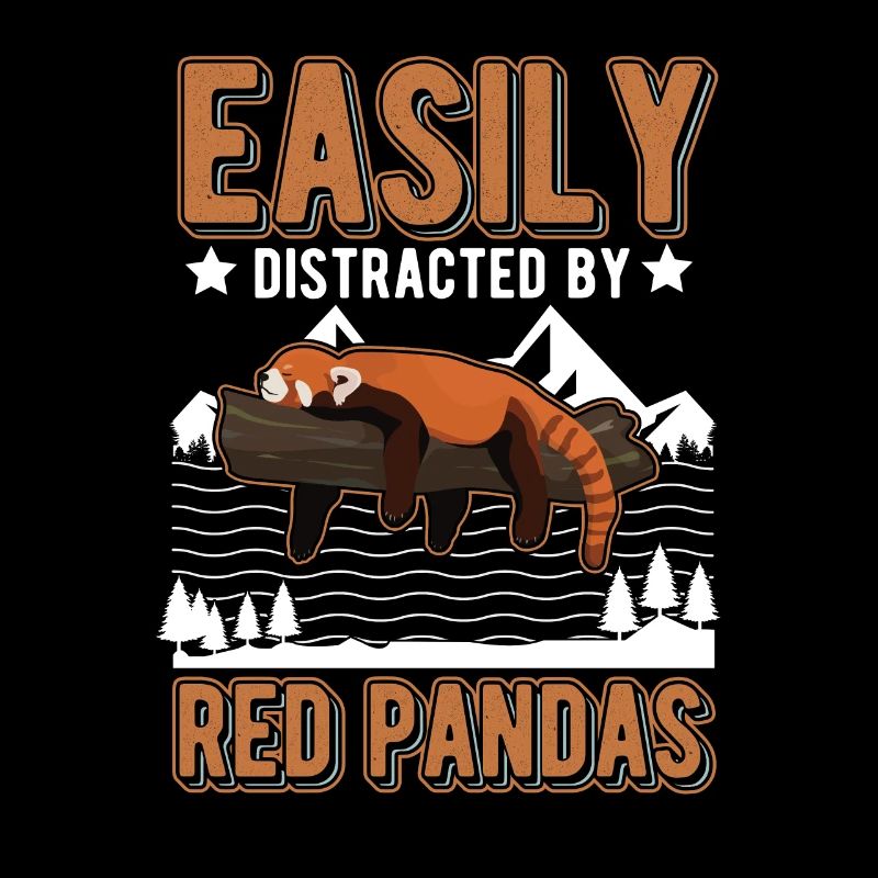 Facilement distrait par Red Pandas Roter Panda
