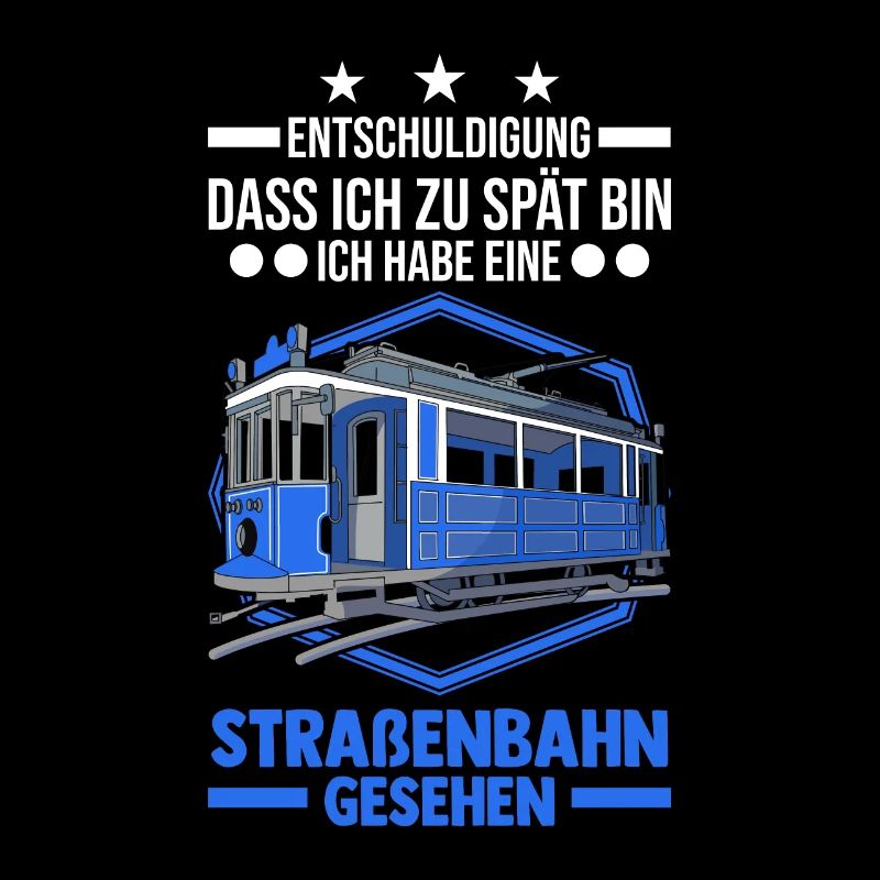 Straßenbahn Geschenk Straßenbahnfahrer Tram S-Bahn