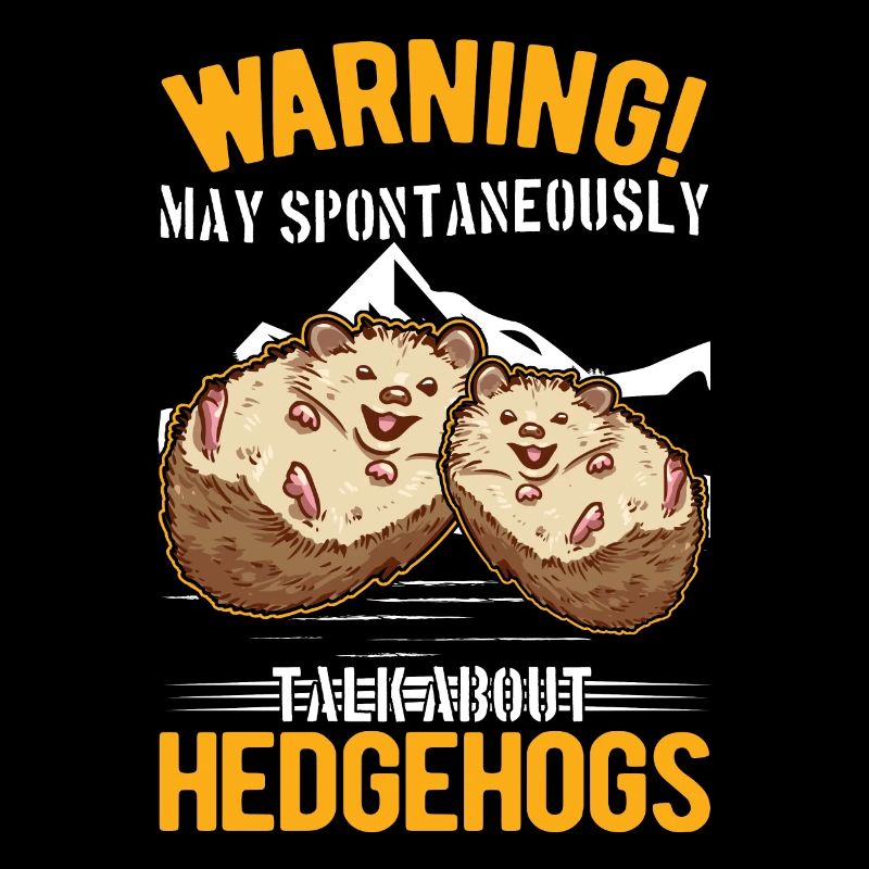 Warnung Igel Stacheligel