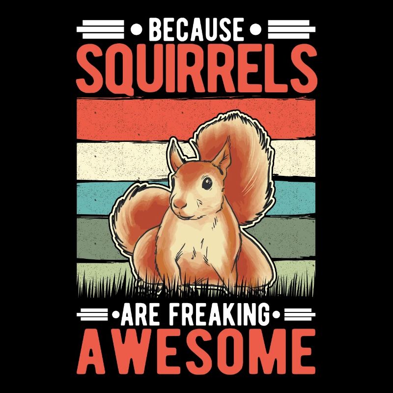 Eichhörnchen Geschenk Squirrel Grauhörnchen