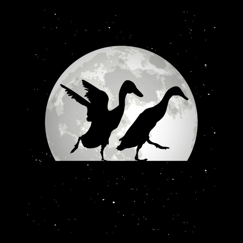 Indian Running Duck Moon Duck