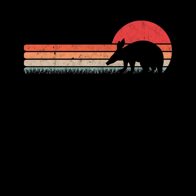 Erdferkel Retro Aardvark Vintage