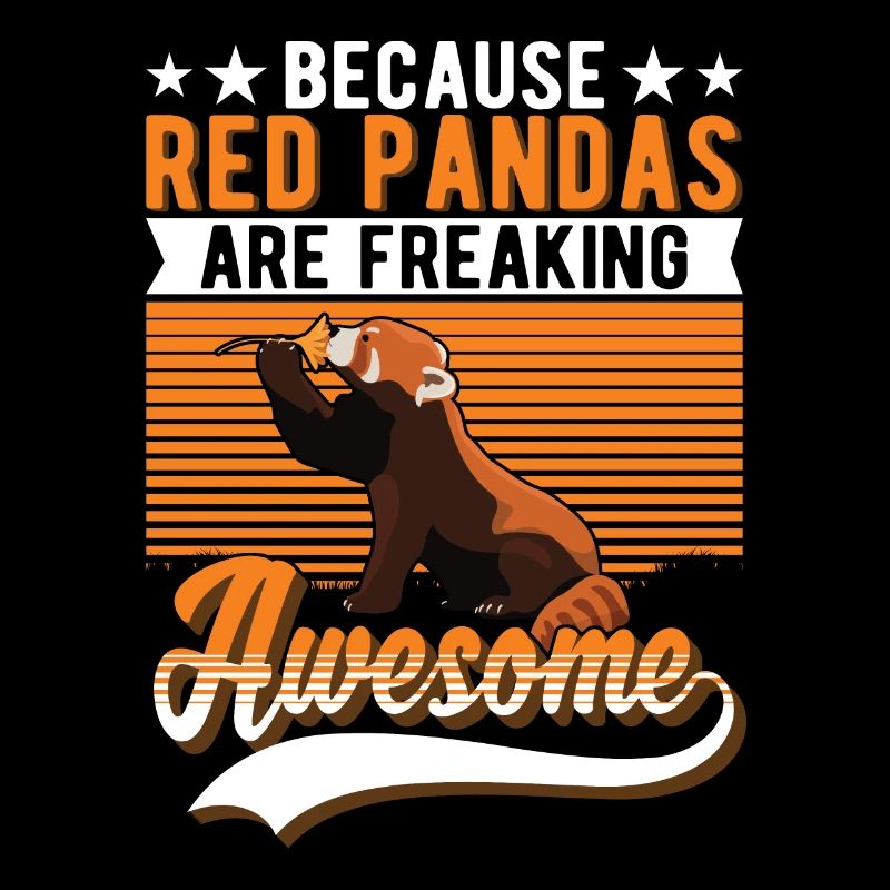 Red Panda Cadeau Panda Rouge