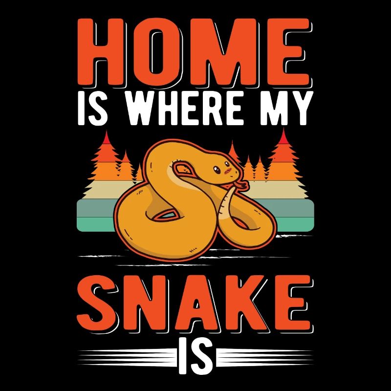 La maison est là où se trouve mon serpent