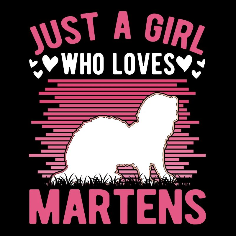 Marder Mädchen Nerz Dachs Baummarder