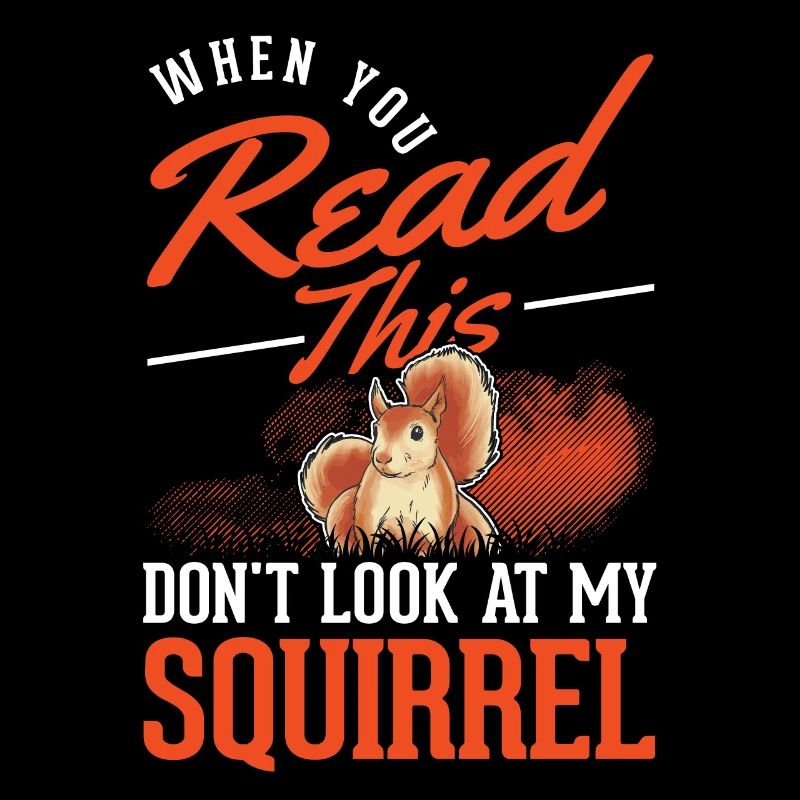 Eichhörnchen Geschenk Grauhörnchen Squirrel