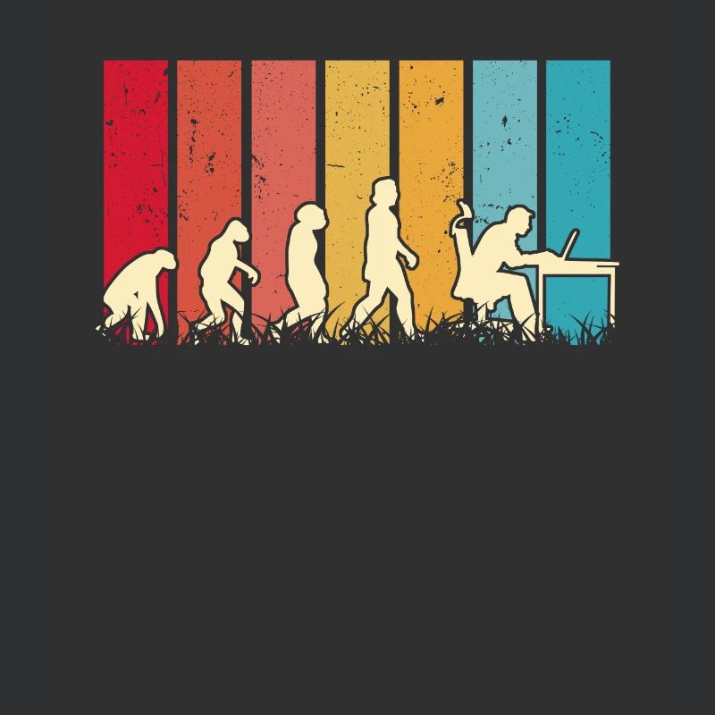 Computer Scientist Evolution Programmer Nerd