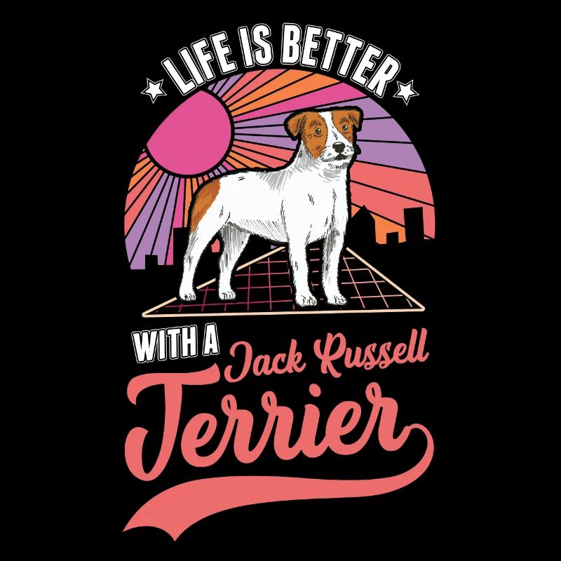 Das Leben ist besser mit Jack Russell Terrier